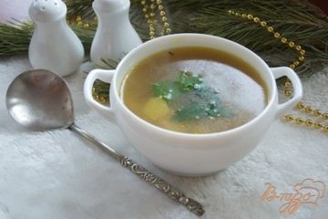 фото рецепта Рисовый суп с фаршем