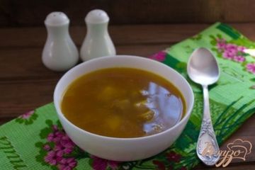 фото рецепта Легкий суп с мясом