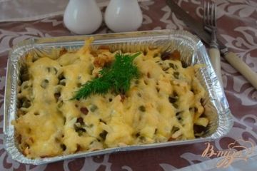 фото рецепта Запеченный минтай в духовке под сыром