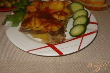 фото рецепта Мясо с картофелем по французски