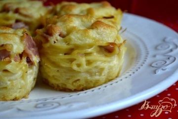 фото рецепта Фритатта с рикоттой и ветчиной