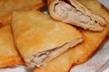 фото рецепта Чебуреки на заварном тесте