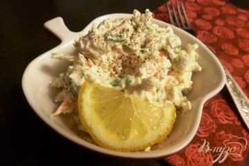 фото рецепта Салат из редьки с морковью