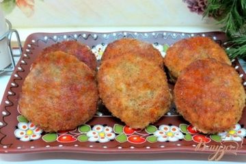 фото рецепта Куриные котлеты воздушные