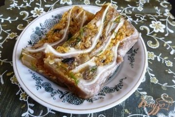 фото рецепта Холодец из свиных ушек с овощами