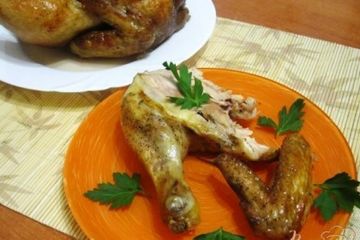 фото рецепта Запеченная курица с соевым соусом