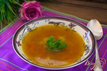 фото рецепта Суп с кусочками говядины
