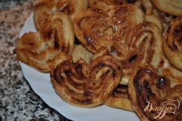 фото рецепта Ушки с корицей