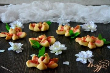 фото рецепта Печенье Кувшинки для любимой