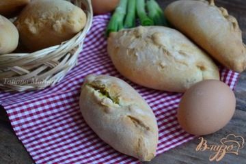 фото рецепта Пирожки быстрые с яйцом и луком