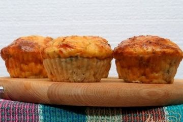 фото рецепта Творожные закусочные кексы