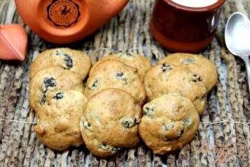 фото рецепта Печенье с черносливом и орехами