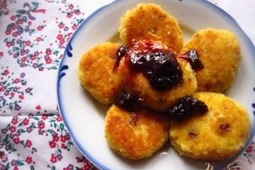 фото рецепта Биточки кукурузные с изюмом