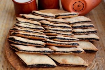 фото рецепта Печенье с маковой прослойкой