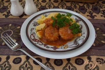 фото рецепта Куриные тефтели для детей