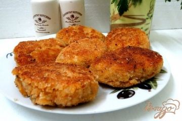 фото рецепта Котлеты из икры карася