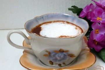 фото рецепта Кофе с молоком и шоколадом