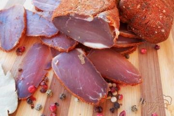 фото рецепта Сыровяленое мясо