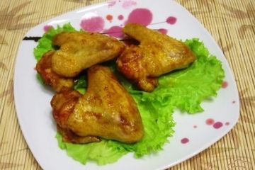фото рецепта Запеченные куриные крылья