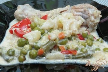 фото рецепта Голени с овощами