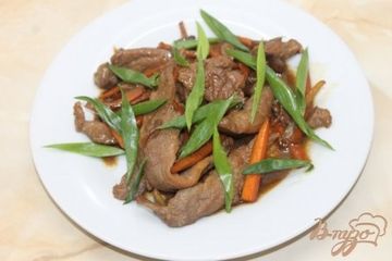 фото рецепта Курица с перцем чили и овощами в соусе Терияки