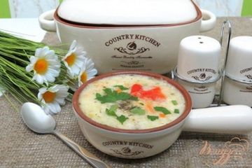 фото рецепта Капусняк из кислой капусты, перца и горошка