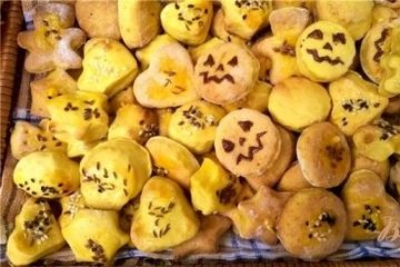 фото рецепта Тыквенное фигурное печенье