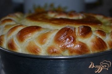 фото рецепта Пышный капустный пирог