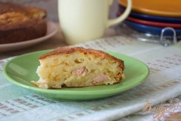 фото рецепта Пирог с индюшкой  Проше простого