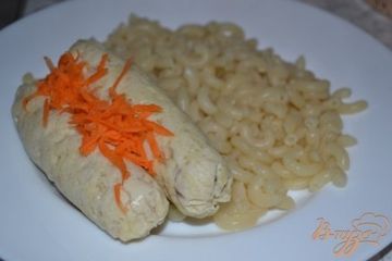 фото рецепта Детские куриные сосиски