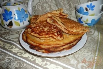 фото рецепта Бабушкины блинчики