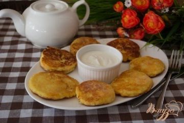 фото рецепта Нежные морковные творожники