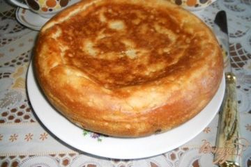 фото рецепта Пирог с изюмом