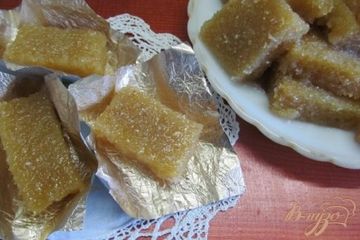 фото рецепта Мармелад из кабачкового варенья на желатине