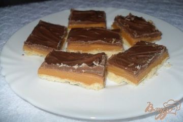фото рецепта Печенье Твикс