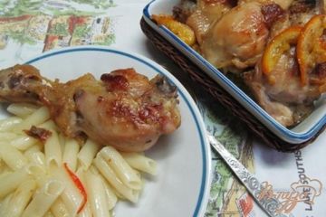 фото рецепта Курица карри с апельсином и медом