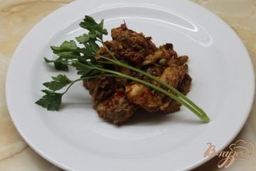 фото рецепта Курочка с овощами и аджикой