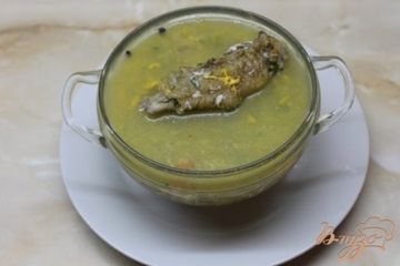 фото рецепта Куриный супчик с вермишелью и яйцом
