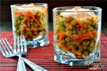 фото рецепта Веррины с овощами и куриной грудкой