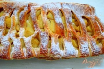 фото рецепта Слойка с яблоками