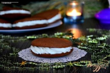 фото рецепта Шоколадные  WHOOPIE