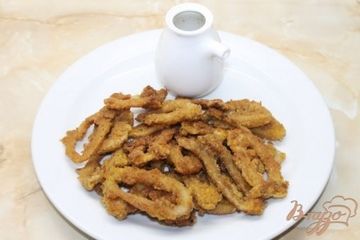 фото рецепта Кальмары фри с соусом