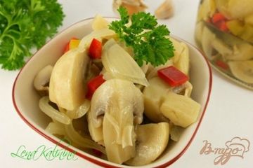 фото рецепта Вкусные маринованные шампиньоны
