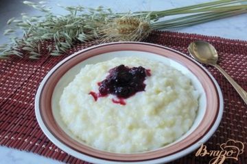 фото рецепта Молочная каша из пшена с рисом