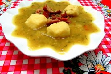 фото рецепта Гороховый суп от бабушки