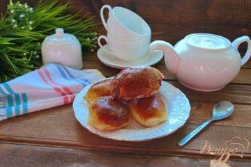 фото рецепта Пирожки с вишней