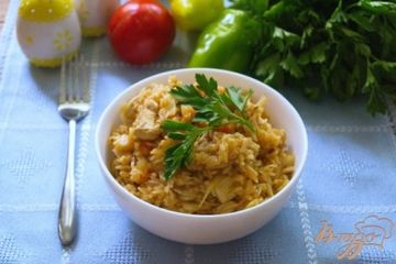фото рецепта Греческий лаханоризо с курицей