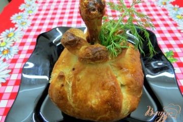 фото рецепта Куриные голени в мешочках