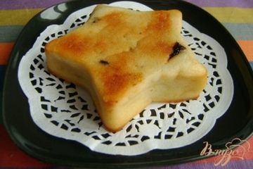 фото рецепта Апельсиновый манник с изюмом