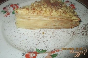 фото рецепта Блинный торт со сметаной